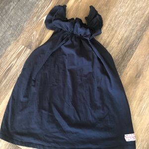 Girl’s navy tank in Kids (ruffle)